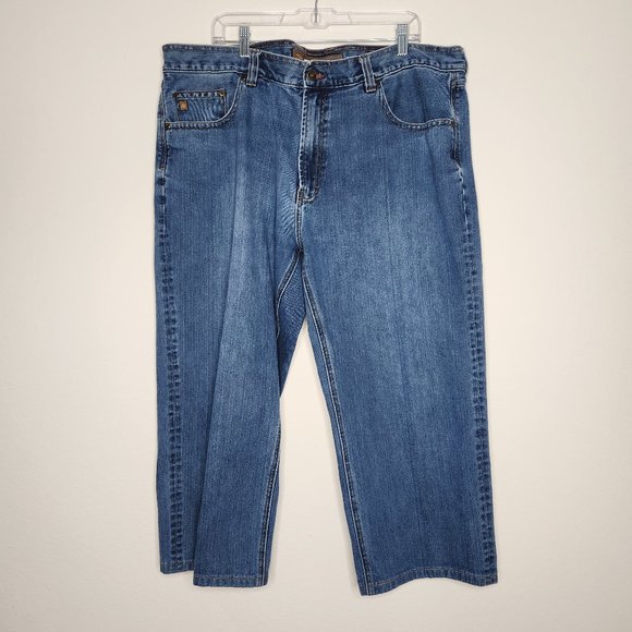 Territory Ahead 42 x 30 Blue Straight Denim Jeans